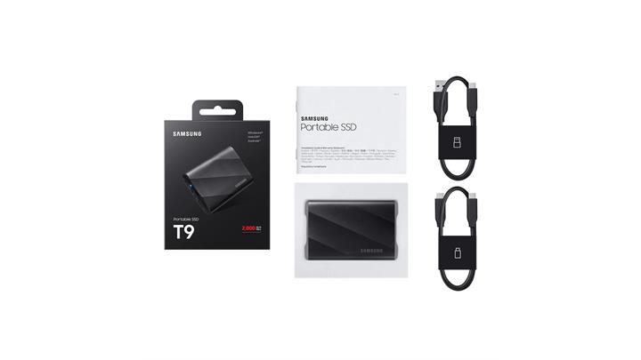 هارد اس اس دی اکسترنال 2 ترابایت سامسونگ SAMSUNG Portable SSD T9