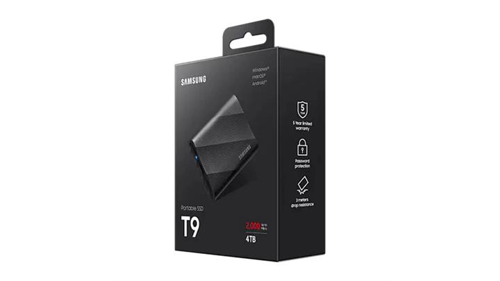 هارد اس اس دی اکسترنال 2 ترابایت سامسونگ SAMSUNG Portable SSD T9