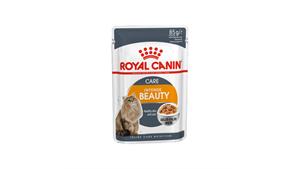 پوچ مخصوص گربه، مراقبت از زیبایی، در ژله، ۸۵ گرمی، برند رویال کنین(Royal Canin) کد330