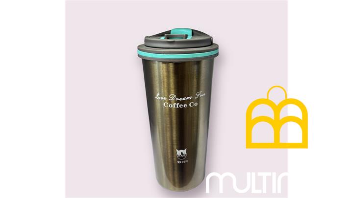تراول ماگ دسته دار Coffee Co طوسی