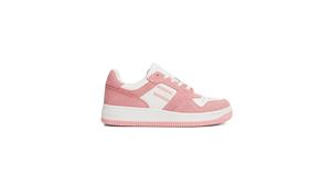 کتونی زنانه اورجینال SNEAKERS WITH CONTRAST SUEDE SECTIONS برند TOMMY