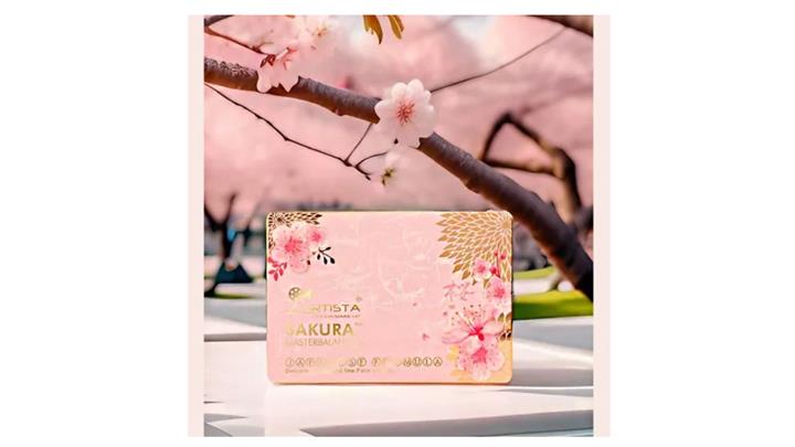 پالت سایه چشم آرتیستا Artista Sakura Masterblanced palette