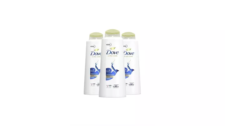 شامپو ترمیم کننده Dove Ultra Care 600 ml بسته 3 عددی برند Dove
