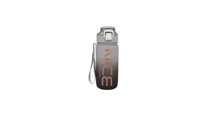 قمقمه 650 میل آسان نوش NICE مدل EYUN YY-565 طوسی روشن.