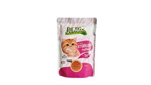 پوچ گربه عقیم طعم گوشت جانگل Jungle