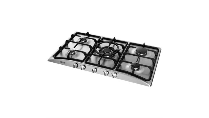 اجاق گاز رومیزی توکار مدل S-5906 استیل البرز