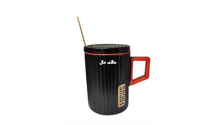 ماگ برجسته FOCUS مشکی