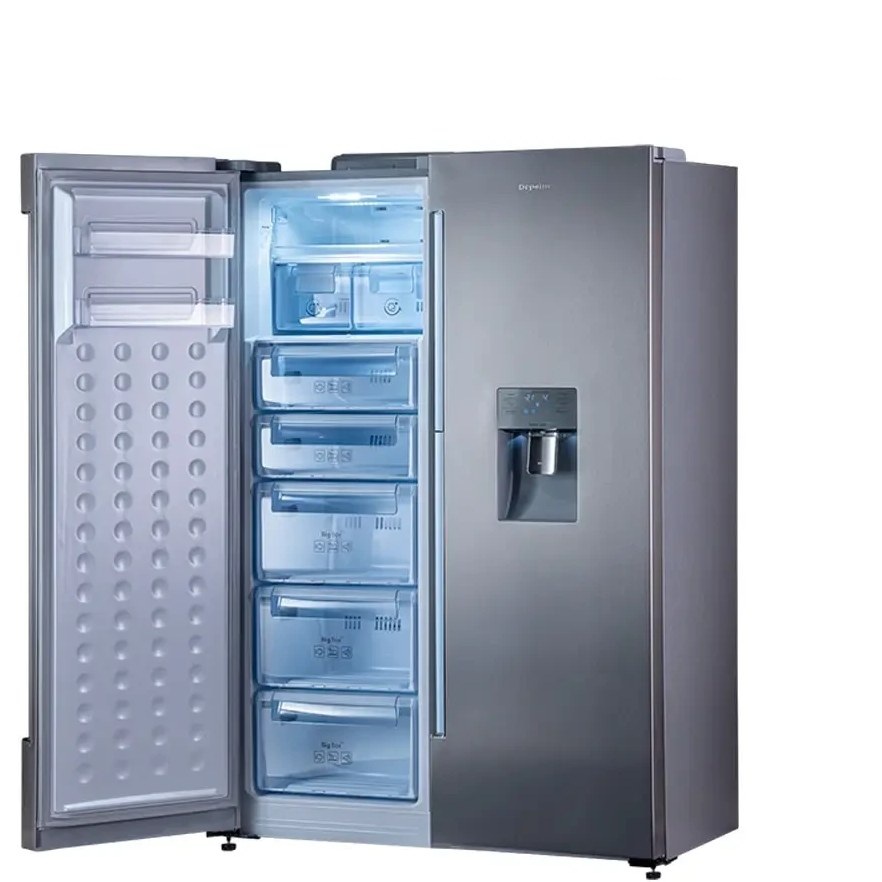یخچال و فریزر دوقلو دیپوینت Depoint مدل MAX رنگ نقره ای