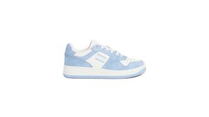 کتونی زنانه اورجینال SNEAKERS WITH CONTRAST SUEDE SECTIONS برند TOMMY