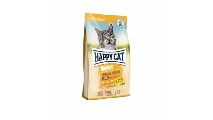 غذای خشک گربه بالغ، ضد گلوله مویی، مینکاس، ۱۰ کیلوگرمی، برند هپی کت(Happy Cat) کد380