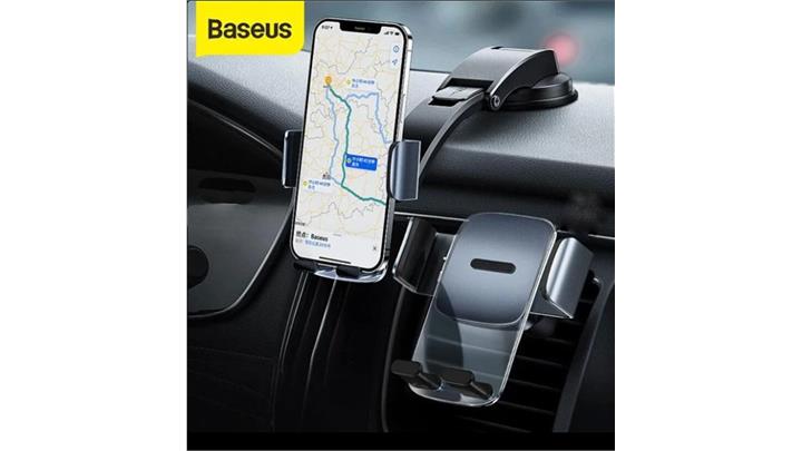 پایه نگهدارنده گوشی بیسوس Baseus Easy Control Clamp Car Mount Holder SUYK000001