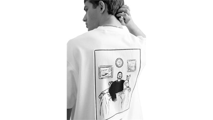 تیشرت مردانه اورجینال برند pull and bear