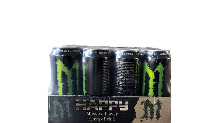 نوشیدنی انرژی زا هپی مانستر MONSTER (عمده) 500 میلی لیتر