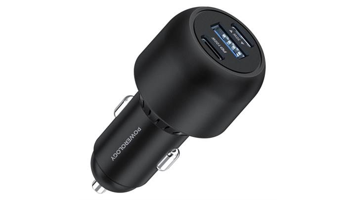 شارژر فندکی 130 وات پاورولوژی مدل Powerology Ultra Quick Car Charger PCCSR007