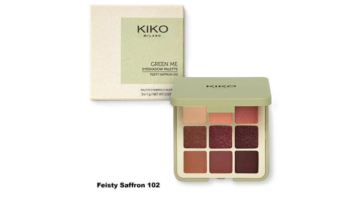 پالت سایه چشم GREEN ME اورجینال برند KIKO