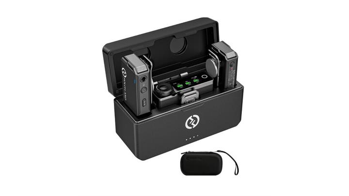 میکروفون یقه ای بی سیم Hollyland Lark Max Duo Wireless Microphone