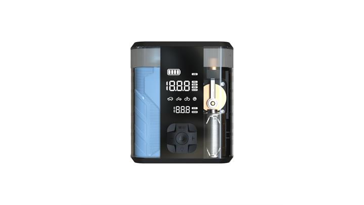 جامپ استارتر و کمپرسور باد 8800 میلی آمپری پاورولوژی Powerology 8800mAh Jump Start Air Compressor