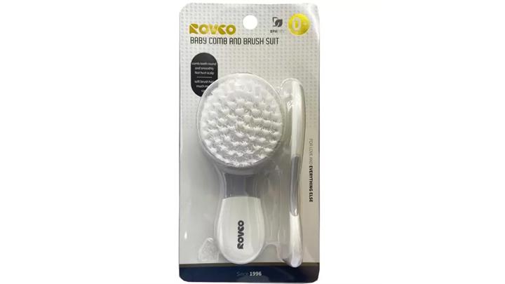 ست شانه و برس نوزاد رووکو Rovco