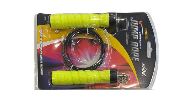 طناب ورزشی JUMP ROPE زرد