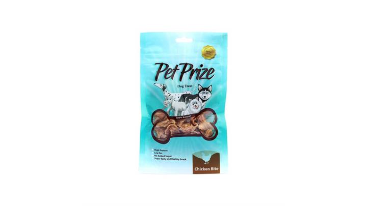 تشویقی مرغ نخودی، مخصوص سگ، 50 گرمی، برند پت پرایز(PetPrize) 
