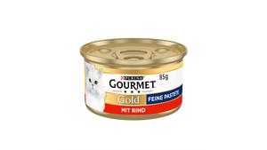 کنسرو گربه طعم گوشت 85 گرمی گورمت Gourmet