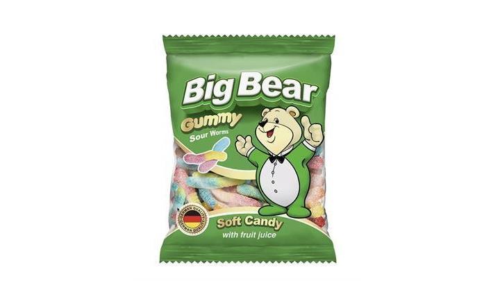 پاستیل ترش بیگ بیر اورجینال BIG BEAR (بسته 12تایی)