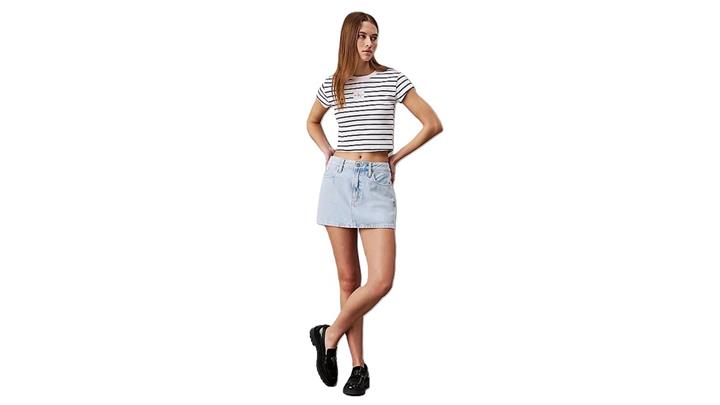 کراپ زنانه اورجینال برند Calvin Klein
