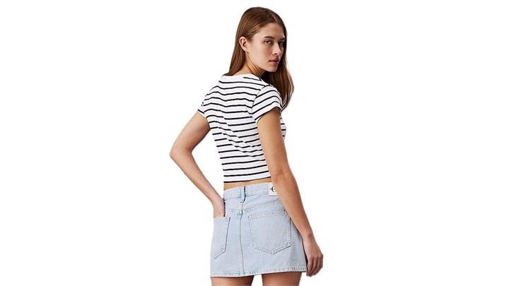 کراپ زنانه اورجینال برند Calvin Klein