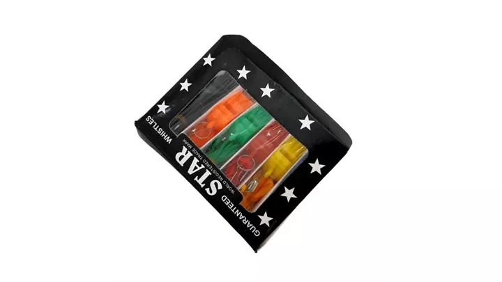 سوت ورزشی استار مدل whistles مجموعه 6 عددی