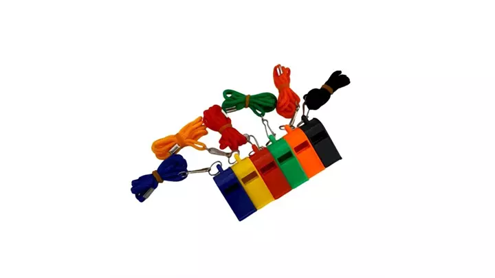 سوت ورزشی استار مدل whistles مجموعه 6 عددی