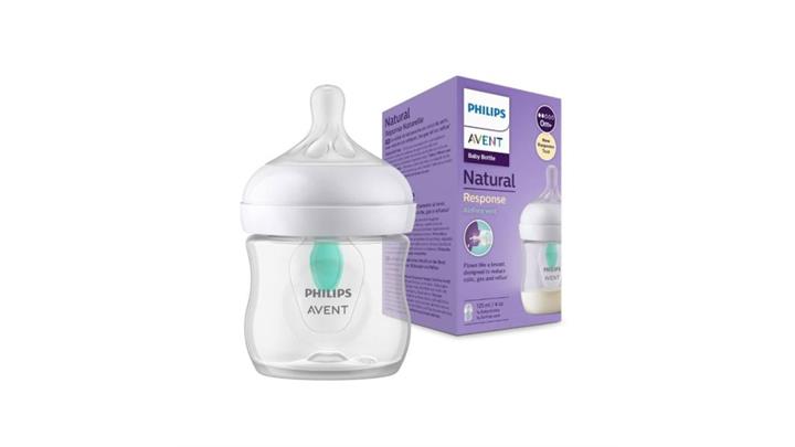 شیشه شیر آنتی کولیک مدل Natural Response برند فیلیپس اونت philips avent حجم 125 میلی لیتر