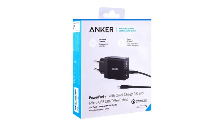 شارژر دیواری 18 وات انکر Anker Quick Charge 3.0 Power Port plus 1 B2013