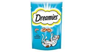 تشویقی گربه طعم ماهی سالمون دریمیز Dreamies
