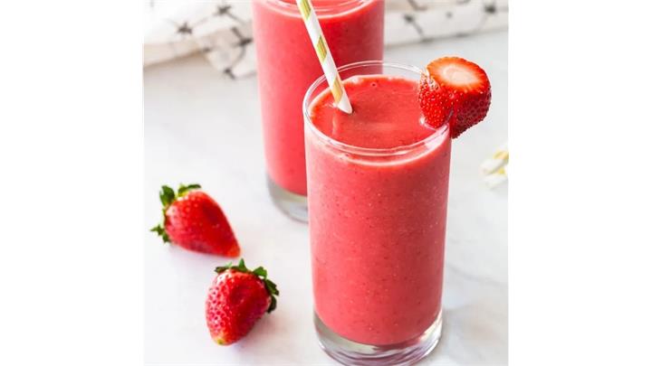 اسموتی توت فرنگی Strawberry smoothie کد 48