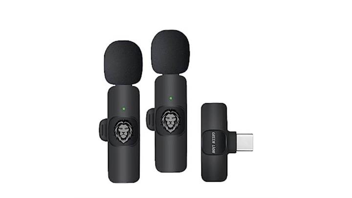 میکروفون بی سیم 3 در 1 گرین لاین Green Lion مدل GN3WIRMICPBK