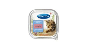 غذای کاسه ای، مخصوص گربه، در 2 طعم، ۱۰۰ گرمی، برند وینستون(Winston) کد358
