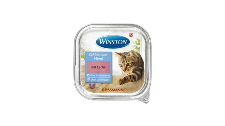 غذای کاسه ای، مخصوص گربه، در 2 طعم، ۱۰۰ گرمی، برند وینستون(Winston) کد358