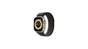 اپل واچ اولترا تیتانیومی با بند لوپ ترایل مشکی/خاکستری Apple watch Ultra