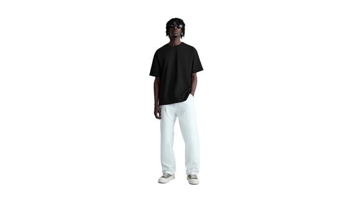 تیشرت مردانه اورجینال مدل basic heavy weight t_shirt برند zara