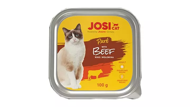 ووم گربه برند جوسرا Josera با طعم گوشت گاو Josicat Pate Beef وزن 100 گرم