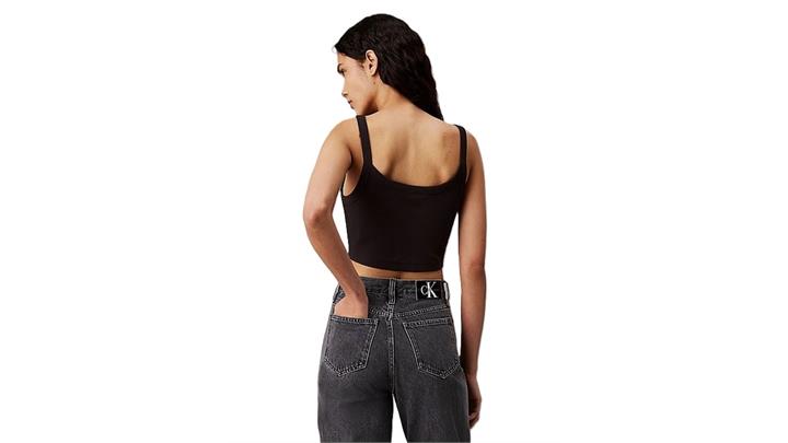 کراپ زنانه اورجینال برند Calvin Klein