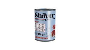 کنسرو در 3 طعم مختلف، مخصوص گربه، ۳۰۰ گرمی، برند شایر(Shayer) کد357