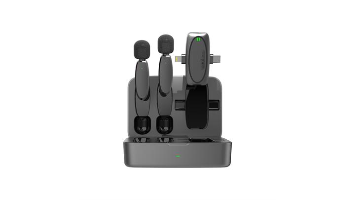 میکروفن بی سیم پرودو Porodo Wireless Lavalier Microphone PD-2MLAVCC