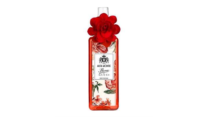 بادی پرفیوم زنانه GUCCI FLORA برند آلفامونته Alfa monte حجم 260 میلی لیتر