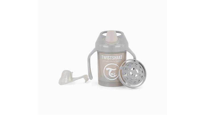 لیوان آبخوری دسته دار 230 میلی لیتر رنگ آبی برند تویست شیک twistshake 