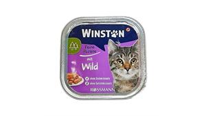 ووم گربه وینستون طعم گوشت شکاری Winston 